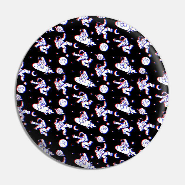 Astronaut Galaxy 3D Pattern by Tobe Fonseca Pin by Tobe_Fonseca