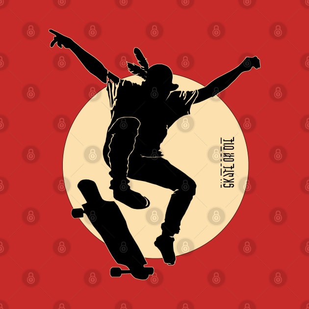 Jump' Skate or Die - Sepia by Monkey Business Bank