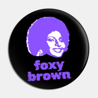 Foxy brown ||| 90s sliced style Pin