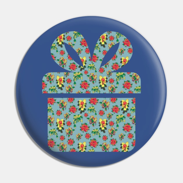 New Year blue background Pin by EEVLADA