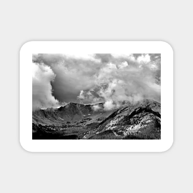 Never Summer Mountains Study 2 Magnet by bobmeyers