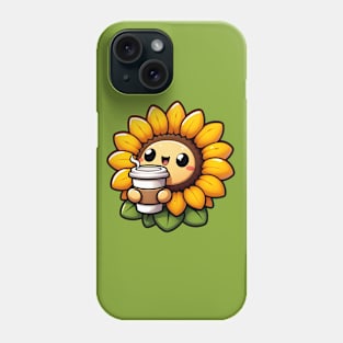 Good Morning Sunflower Design Phone Case