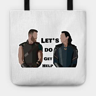 Let's Do Get Help Tote