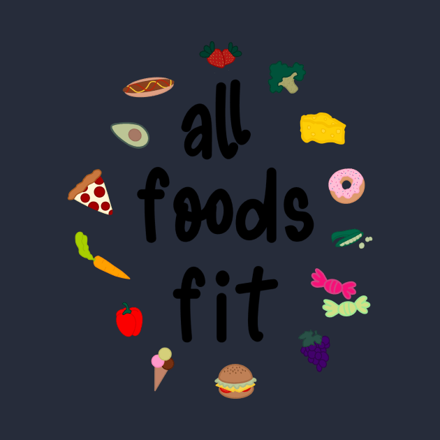 All Foods Fit Eating Disorder Recovery by GrellenDraws