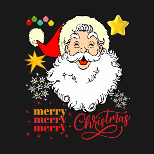 A Funny and Cute T-shirt Design for Merry Christmas and Happy New Year T-Shirt