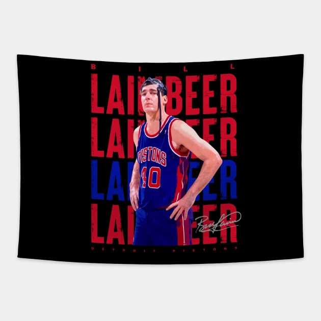 Bill Laimbeer Tapestry by Juantamad