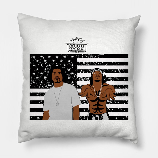 OUTKAST Pillow by Amanda Visual