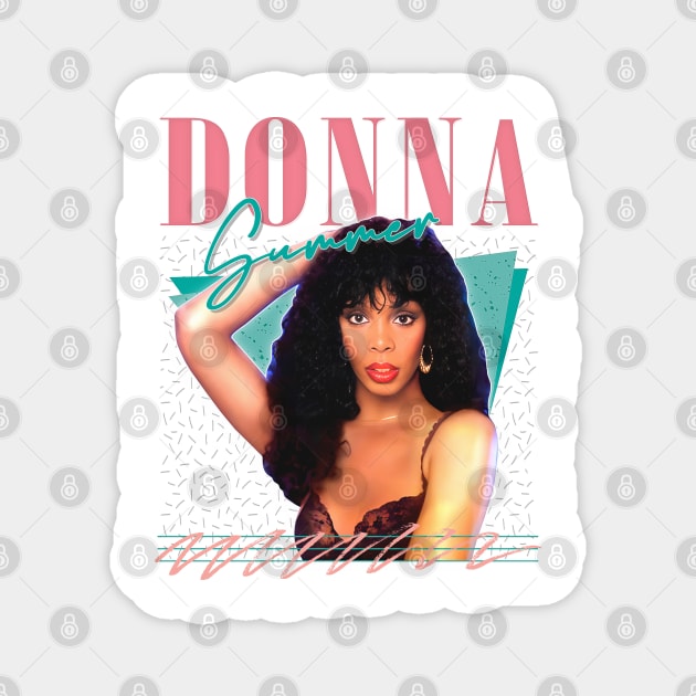 Donna Summer / Retro Style Fan Art Design Magnet by DankFutura