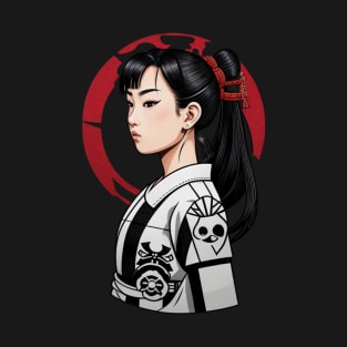 Japanese Geisha inspired tshirtJapanese Geisha inspired tshirt T-Shirt