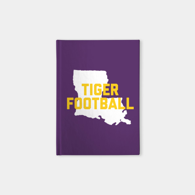 Tiger Football Lsu Football Notebook Teepublic