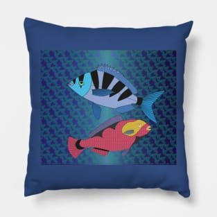 Beauty of fish Pillow