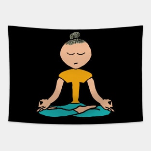 Yoga Pose Tapestry