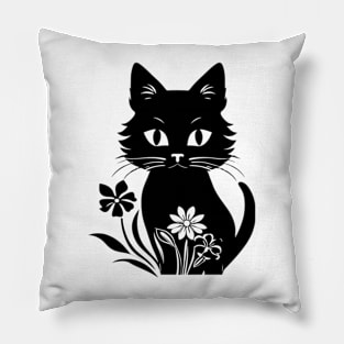 Cat Art Lover Pillow