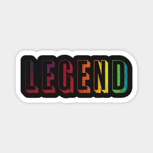 Legend 3D Rainbow Yarn Magnet