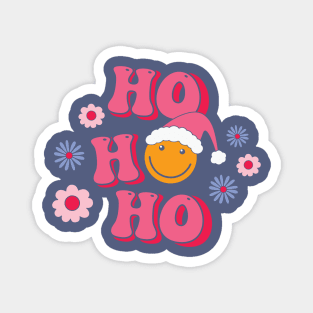 Groovy Christmas Ho Ho Ho Magnet