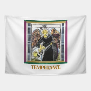 Temperance Tarot Card Design Tapestry