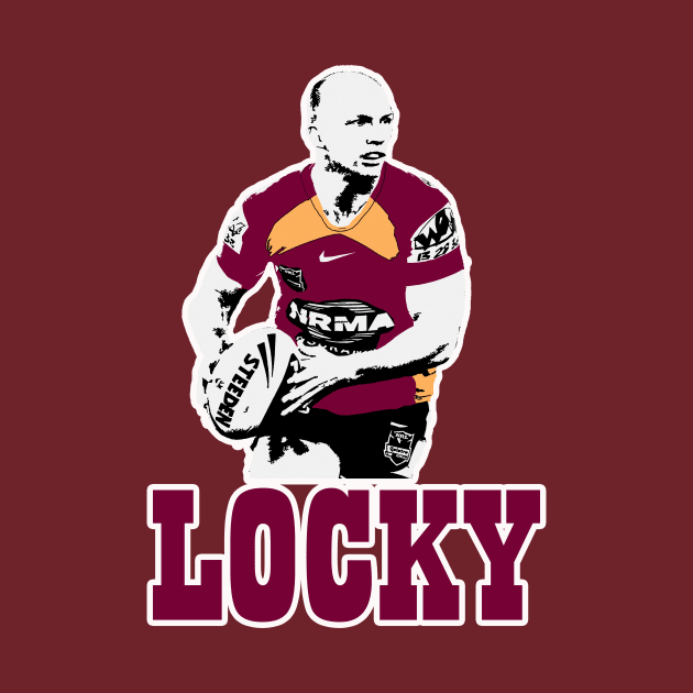 Brisbane Broncos & Queensland Legend Darren Lockyer - LOCKY! by OG Ballers