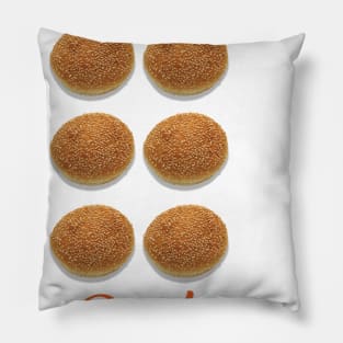 My Six Pack Burger Pain T-Shirt Pillow