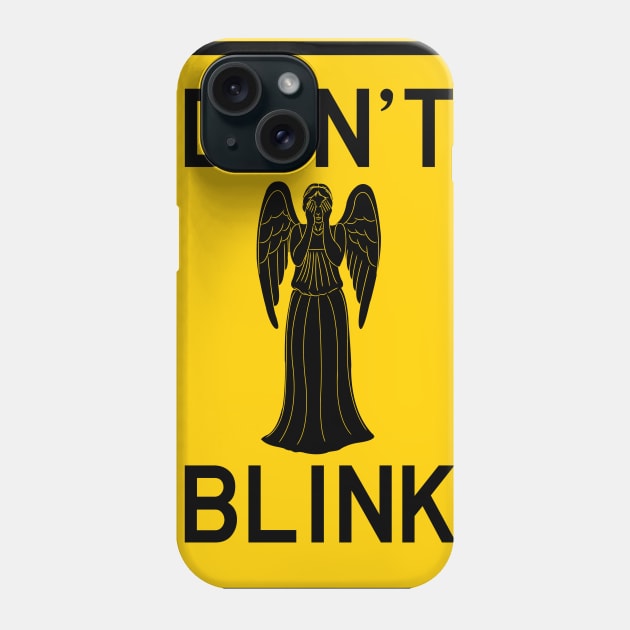 Weeping Angels sign Phone Case by AlanSchell76