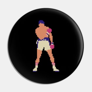 The Greatest Boxer - Pixel Art Palette 2 Pin