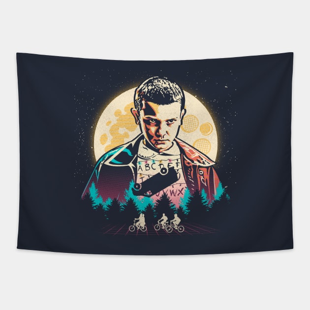 Stranger Things Tapestry by TomTrager