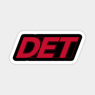 DET Detroit Red Magnet