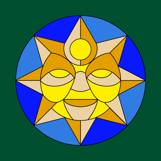 Sun of Abundance (neon yellow) by CalArts