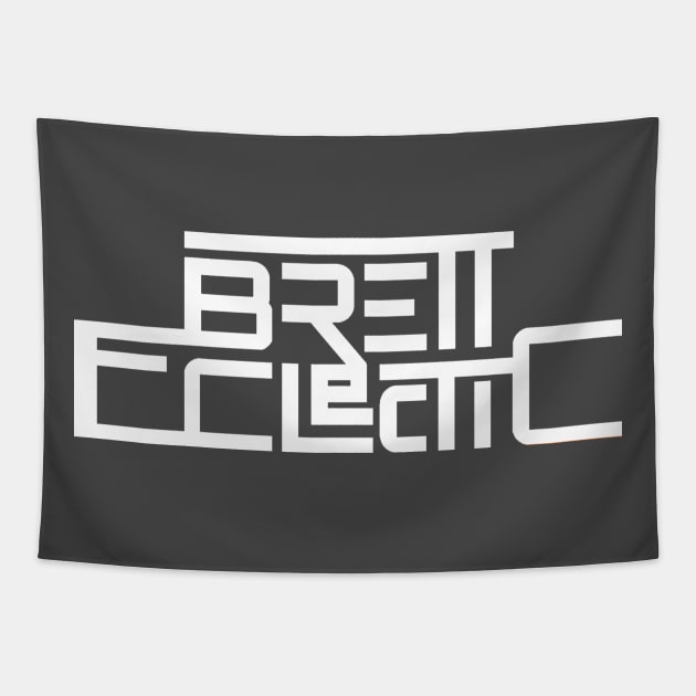 Brett Eclectic Logo 2 Tapestry by Sneer Ware