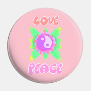 Love and Peace Pin