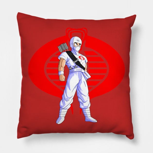 Goku Storm Shadow with mask Pillow by DefyFate