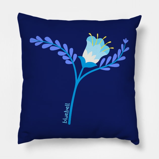 Campanula Pillow by mkbl