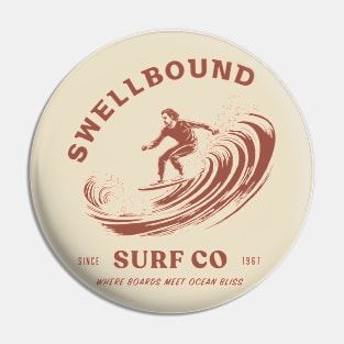 Vintage Surfing Pin