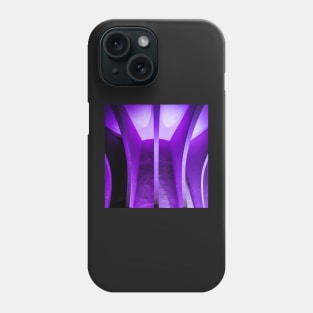 purple modernist wonder Phone Case