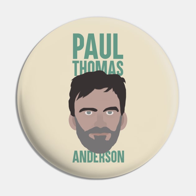 Paul Thomas Anderson Head Pin by JorisLAQ