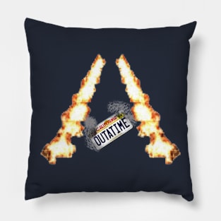 OUTATIME Pixelated Pillow