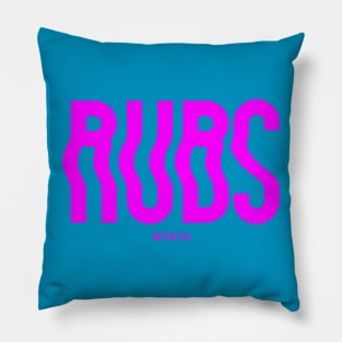 WTATU - RUBS Blue Pillow