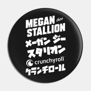 Megan Thee Stallion Crunchyroll Merch CR Loves Megan Thee Stallion Pin