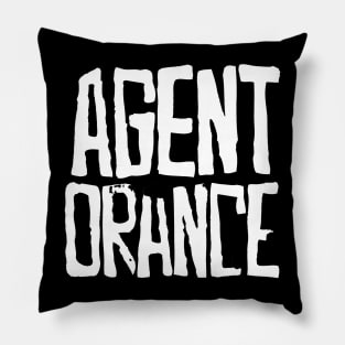 Agent Punk Orange Pillow