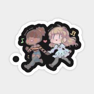 Carole and Tuesday sticker Magnet