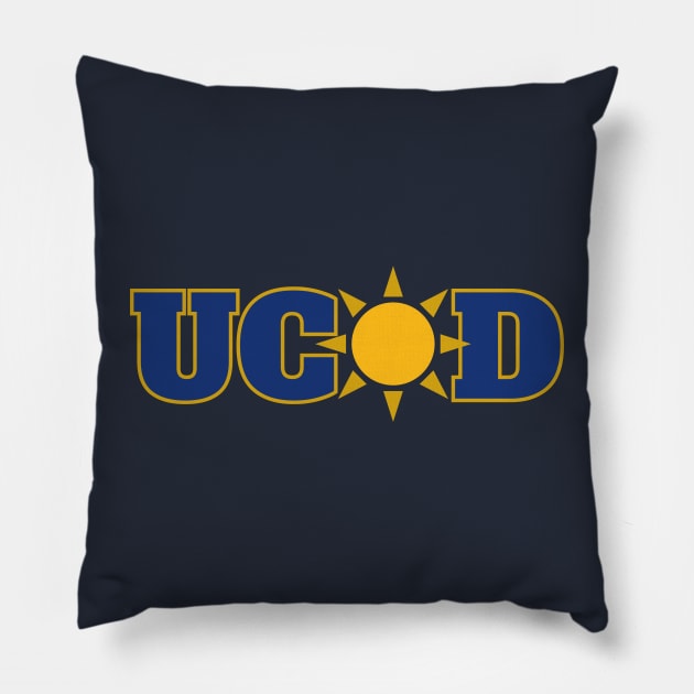 UC Sunnydale Pillow by Clutterbooke