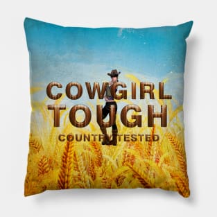 Country Tough, Rodeo Tested Pillow