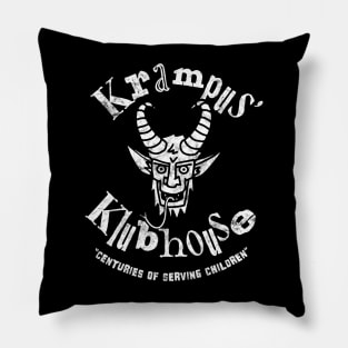 Funny Krampus Daycare Spooky German Christmas Pillow