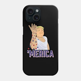 Trump Bae Funny 4th of July Trump Salt Freedom Phone Case