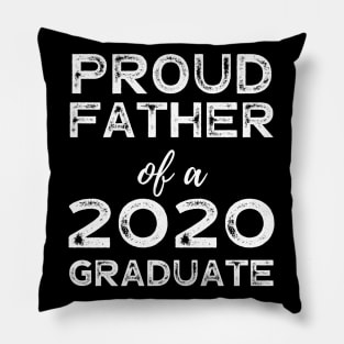 mens Proud Father Of A 2020 Graduate Class Graduation Pillow