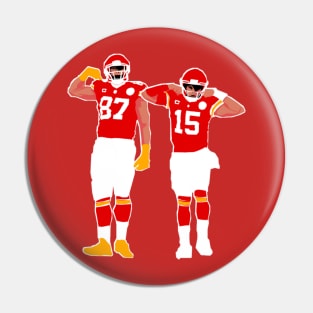 Mahomes and travis kelce kc chiefs Pin