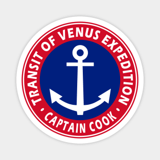 Captain Cook Expedition Magnet