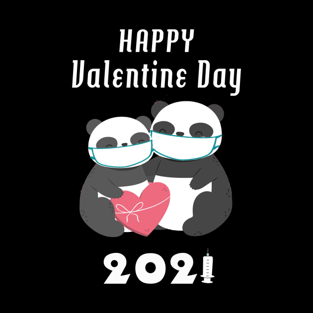 happy valentines day panda lover by DesStiven