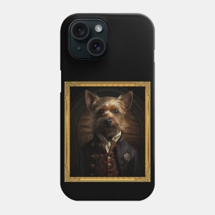 Governor Dachshund-Norwich Terrier Mix (Framed) Phone Case