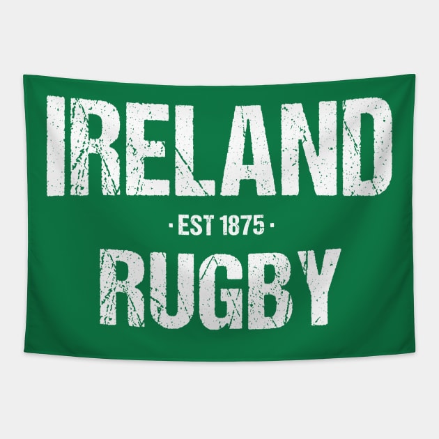 Ireland Rugby Union Tapestry by stariconsrugby