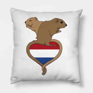 Gerbil Netherlands (light) Pillow